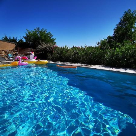 Magnifique Gite En Pierres 6 Personnes Avec Piscine Privee Ardeche Plein Sud Lablachere Exterior photo