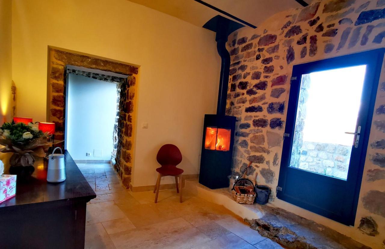 Magnifique Gite En Pierres 6 Personnes Avec Piscine Privee Ardeche Plein Sud Lablachere Exterior photo