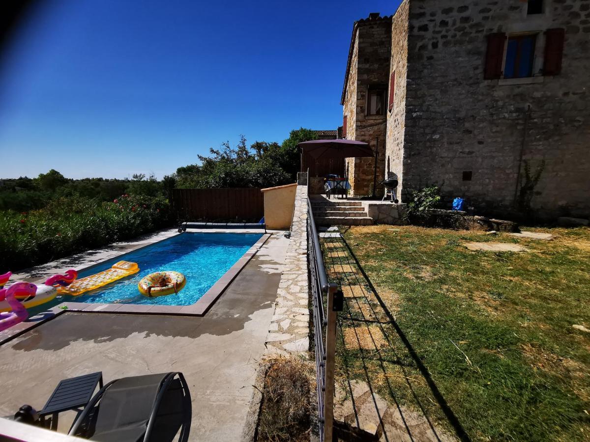 Magnifique Gite En Pierres 6 Personnes Avec Piscine Privee Ardeche Plein Sud Lablachere Exterior photo