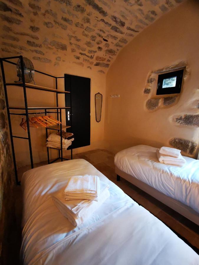 Magnifique Gite En Pierres 6 Personnes Avec Piscine Privee Ardeche Plein Sud Lablachere Exterior photo